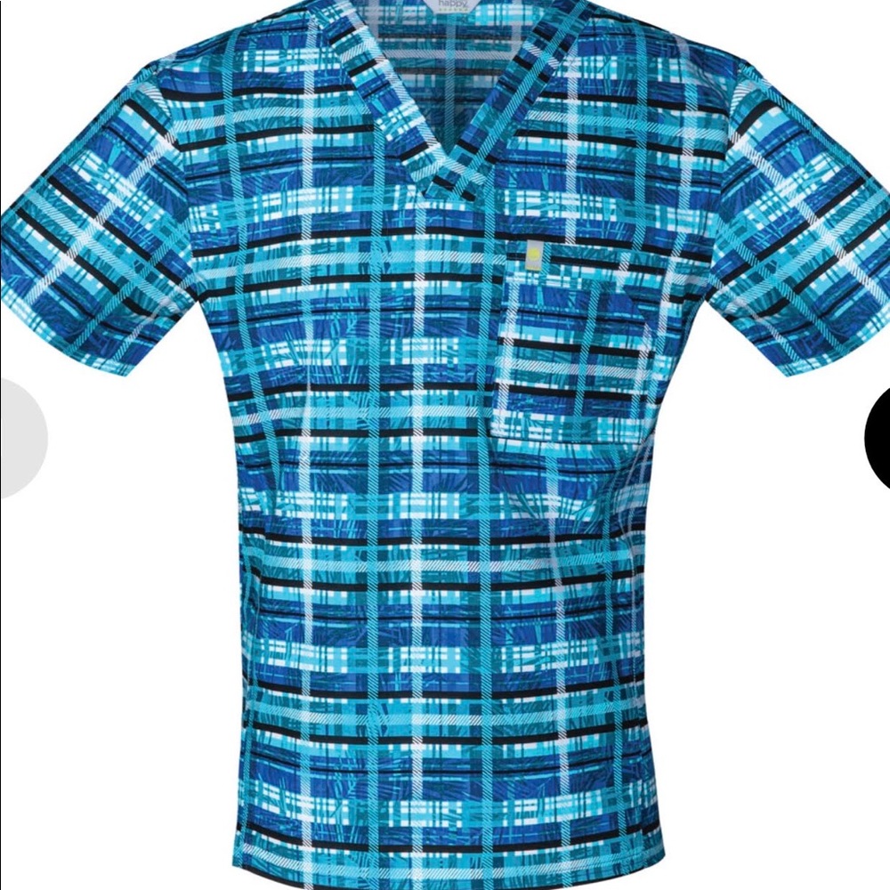 Men’s Printed 2pc Scrub Set